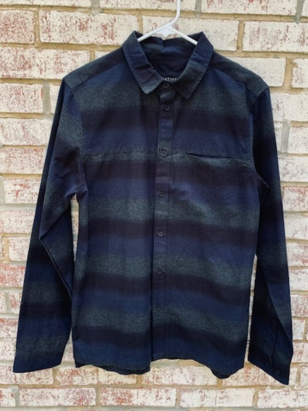 Native Youth Check Flannel Plaid Shirt - NWOT